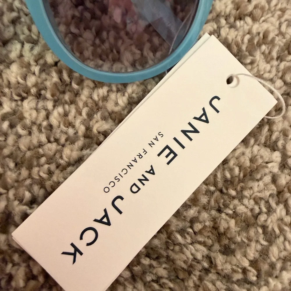 Janie and Jack Blue Kids Sunglasses
